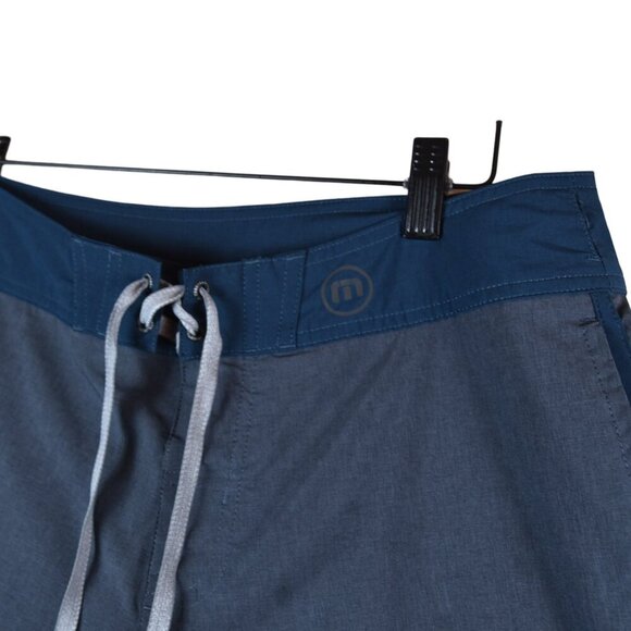 Travis Mathew Hybrid Board Shorts Men’s S Navy Blue Golf Surf Casual Stretch 31W - Picture 4 of 9